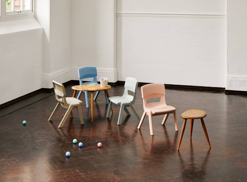 Postura One Piece chairs in classroom