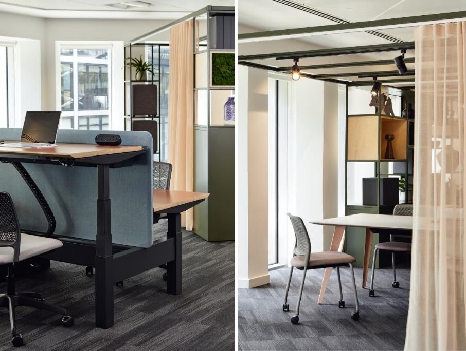 furniture options for neurodivergent friendly workplace