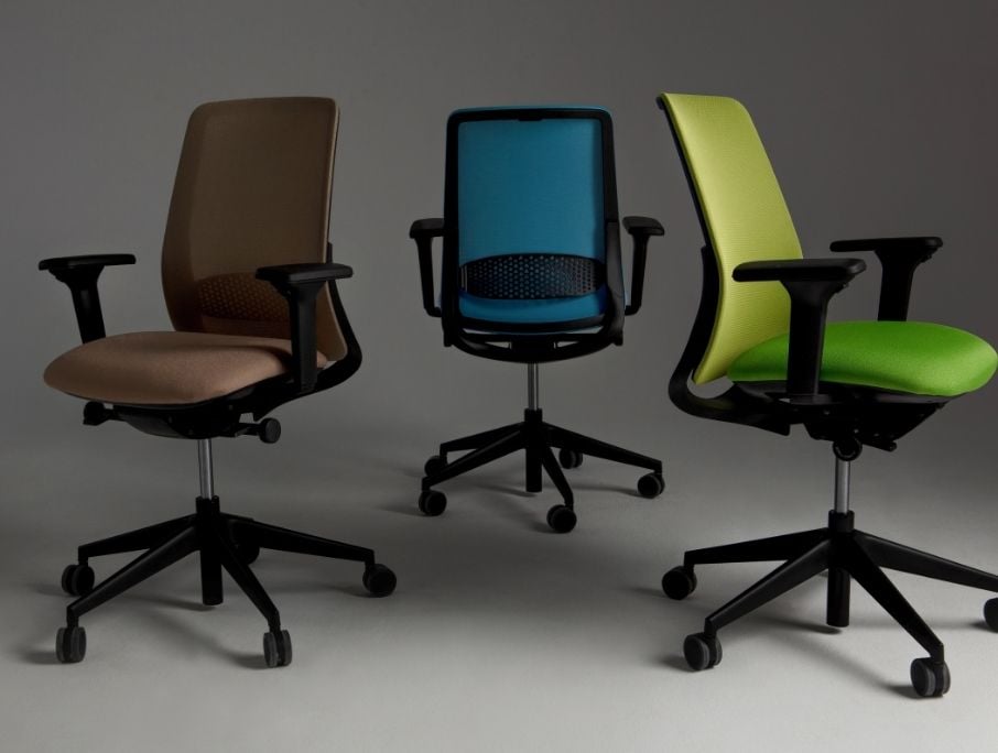 office chairs for tall people in different colours